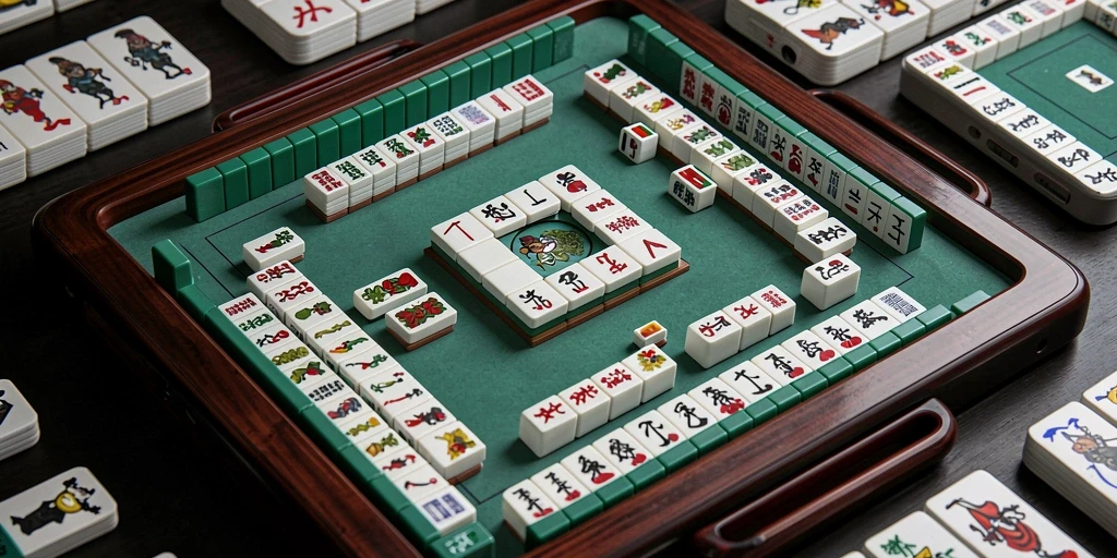 Tampilan gameplay menarik dari permainan Mahjong 77SINGA.