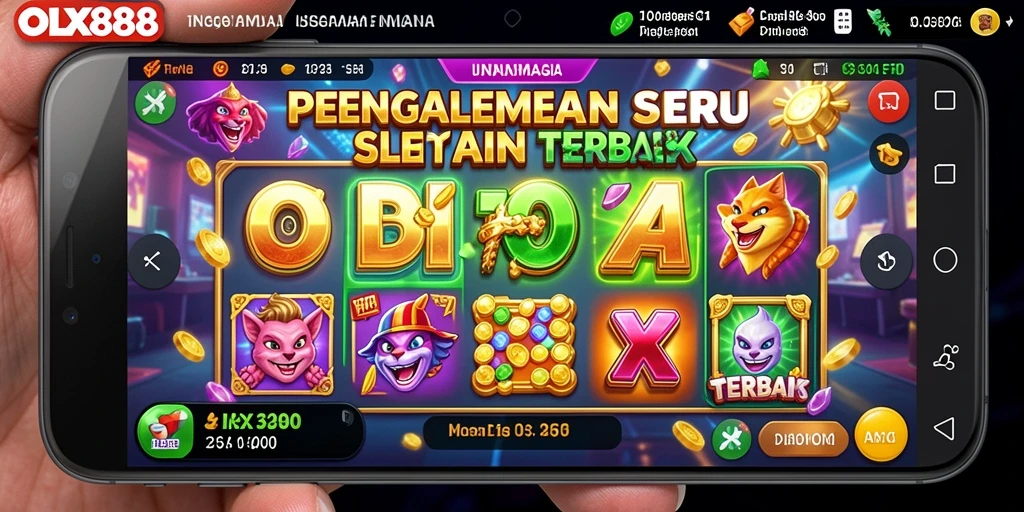 Tampilan gameplay slot yang menarik dan mengasyikkan di OLX888.