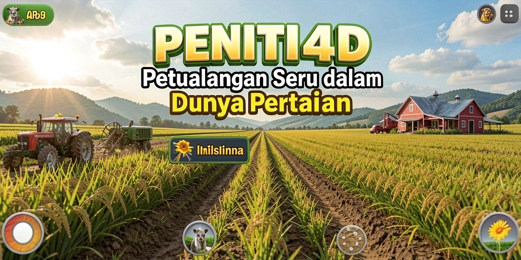 Gameplay seru farming dengan berbagai aktivitas pertanian.